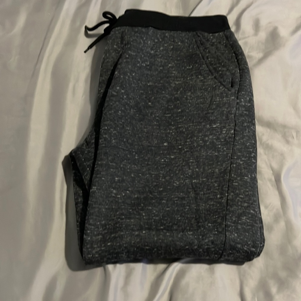 Sherpa lined jogger sweatpants